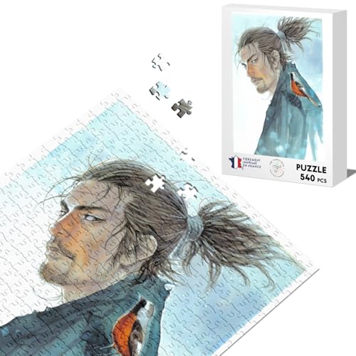 Klassisches Puzzle, 540 Teile, Vagabond Samourai Bushido, Japan Malerei von Fabulous