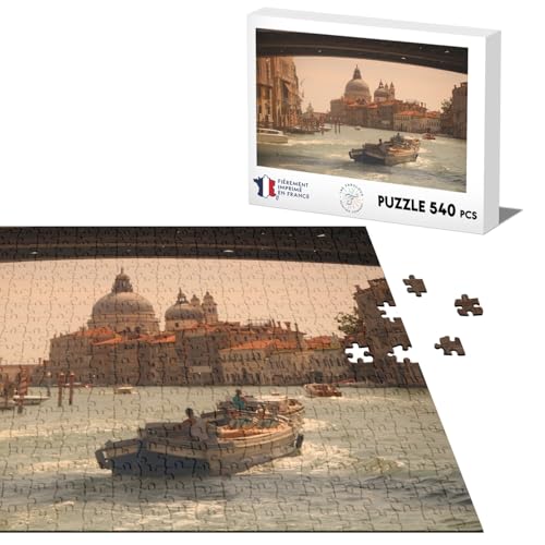 Klassisches Puzzle, 540 Teile, Venedig, großer Kanal Dome von Santa Maria Monument, Italien von Fabulous