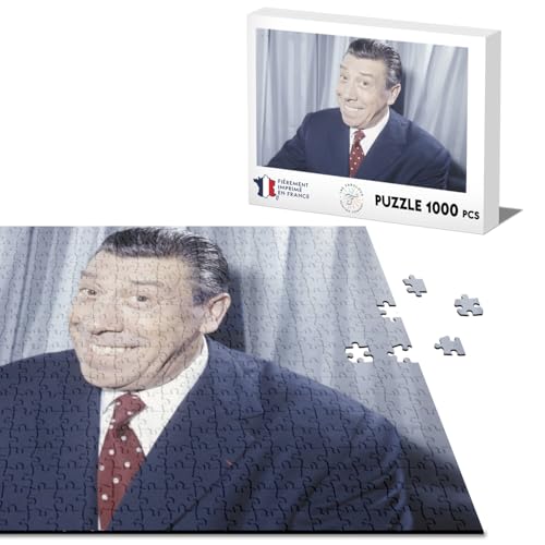 Klassisches Puzzle 1000 Teile Fernandel Vintage Französisch Schauspieler Comedie Star von Fabulous