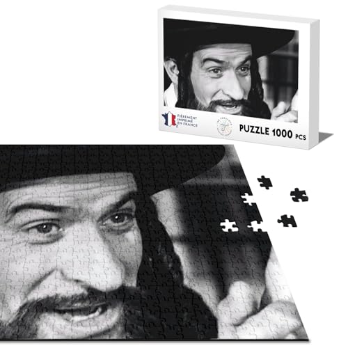 Klassisches Puzzle 1000 Teile Rabbi Jacob ist ein Wunder Salomon Louis De Funes Film auf Französisch von Fabulous