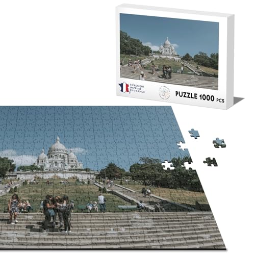 Klassisches Puzzle 1000 Teile Sacrée-Coeur Basilika Paris Frankreich von Fabulous