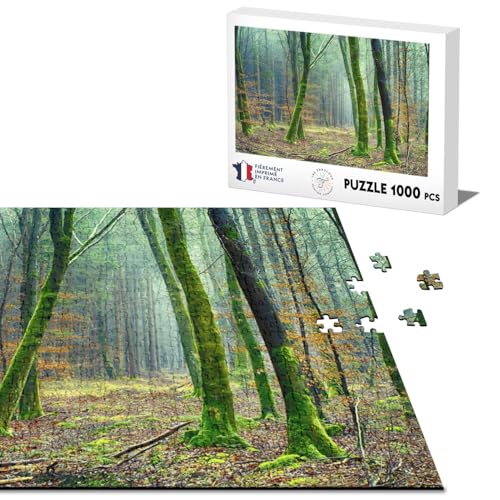 Klassisches Puzzle 1000 Teile Stammspitze Besteck aus Schaumstoff Landschaft Natur von Fabulous