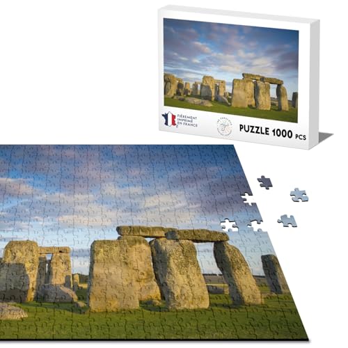 Klassisches Puzzle 1000 Teile Stonehenge Dolmen UNESCO Weltkulturerbe Vorgeschichte von Fabulous