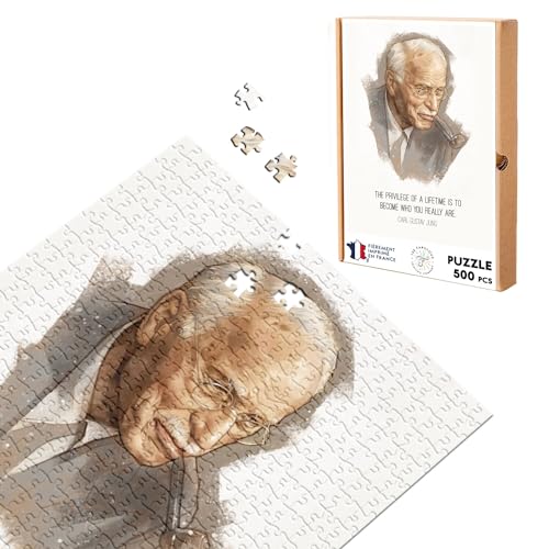 Klassisches Puzzle 500 Teile Priviledge of a Lifetime Carl Jung Quote Inspiriert Psychology Emotion von Fabulous