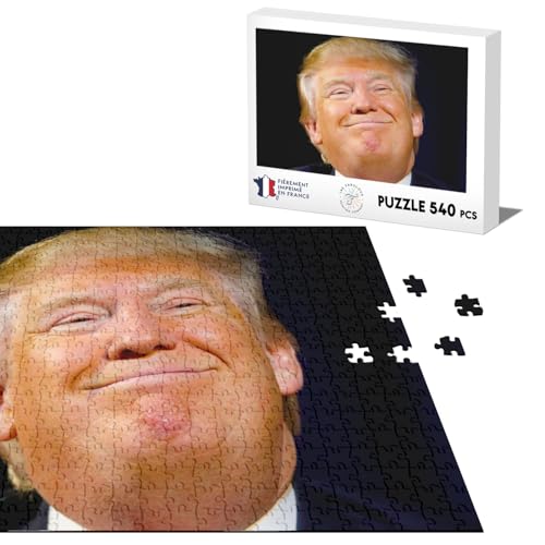 Klassisches Puzzle 540 Teile Donald Trump Est Inhalt USA Präsident von Fabulous