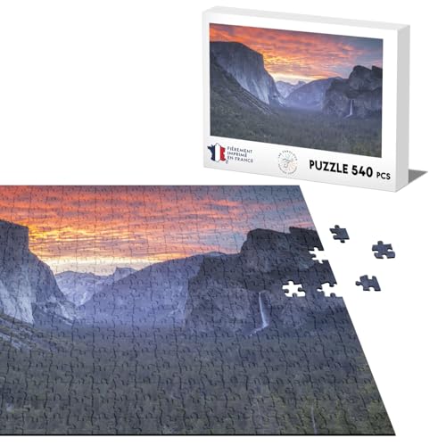 Klassisches Puzzle 540 Teile El Captain UNESCO Yosemite Felesia Klettern Sonnenschicht von Fabulous