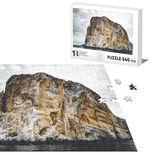 Klassisches Puzzle 540 Teile Felsige Klippe am Meer von Fabulous