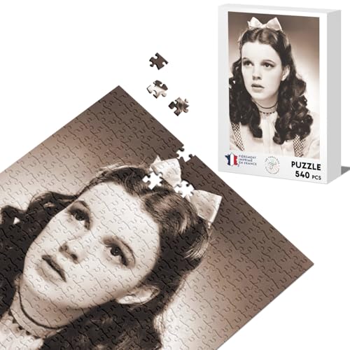 Klassisches Puzzle 540 Teile Judy Garland Schauspielerin Foto von Star Berühmtheit altes Kino Original 4 Dorothy von Fabulous