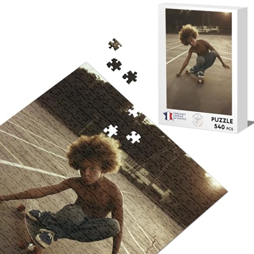 Klassisches Puzzle 540 Teile Skate California Skateboard Foto von Fabulous