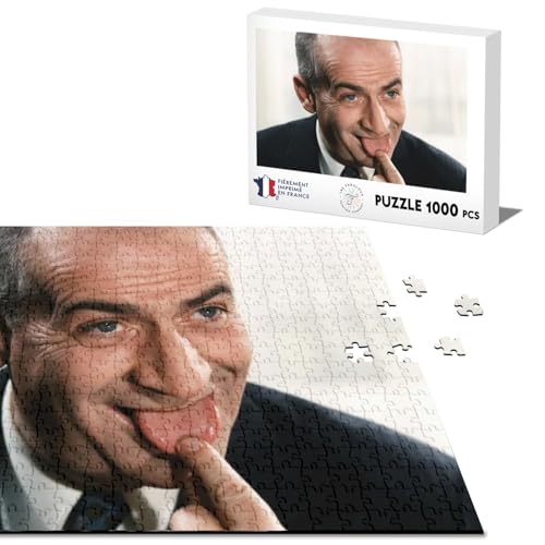 Louis De Funes Klassisches Puzzle 1000 Teile auf der Sprache Schauspieler Francais Legende von Fabulous