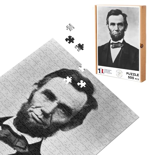 Puzzle Classic 500 Teile Abraham Lincoln USA President Foto von Fabulous