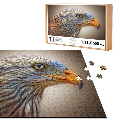 Puzzle Classic 500 Teile Mailand Royal Adler Wunderschöner Raubvogel Natur von Fabulous