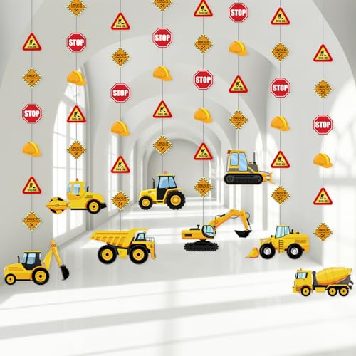 Faccito 8 Pack Baustelle Party Girlande Verkehrszone Geburtstag Papier Banner Konstruktion Party Decke Deko Hängende Ausschnitte für Kinder Junge Kipper Bauarbeiter Kindergeburtstag Faccito 8 Pack Baustelle Party Girlande Verkehrszone Geburtstag Papier Banner Konstruktion Party Decke Deko Hängende Ausschnitte für Kinder Junge Kipper Bauarbeiter Kindergeburtstag von Faccito