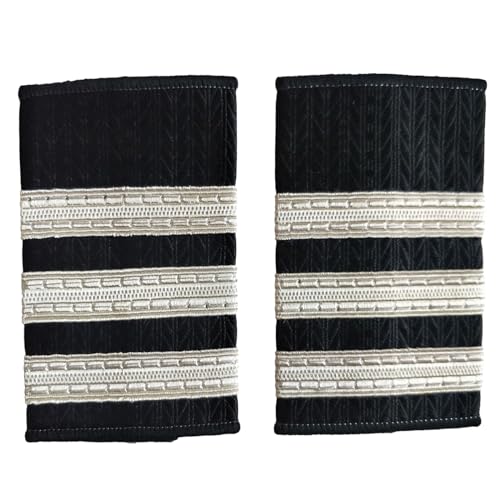 1Set Kapitän Epauletten Uniform Epaulet Mit Für Kapitäne Cosplay Kostüm Zubehör Schulter Epauletten von FackLOxc