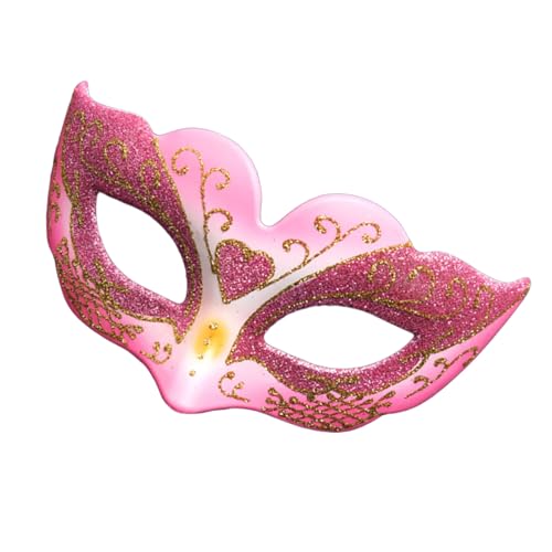 Augenmaske für Kinder und Mädchen, Halbgesicht, venezianische Maskerade-Designs, Augenmaske für Halloween und Kostümpartys von FackLOxc