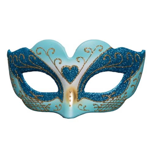 Augenmaske für Kinder und Mädchen, Halbgesicht, venezianische Maskerade-Designs, Augenmaske für Halloween und Kostümpartys von FackLOxc