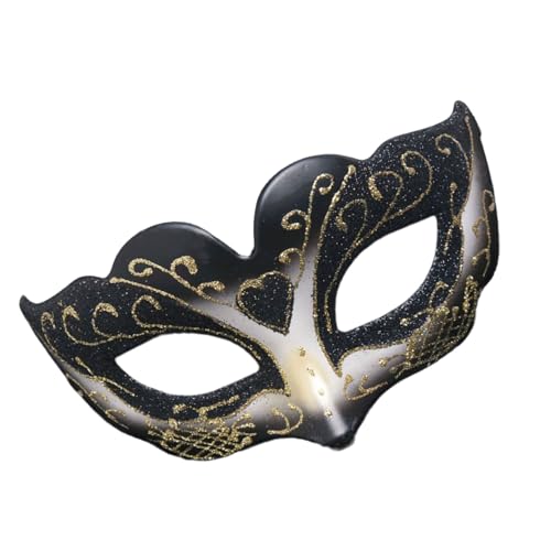 Augenmaske für Kinder und Mädchen, Halbgesicht, venezianische Maskerade-Designs, Augenmaske für Halloween und Kostümpartys von FackLOxc