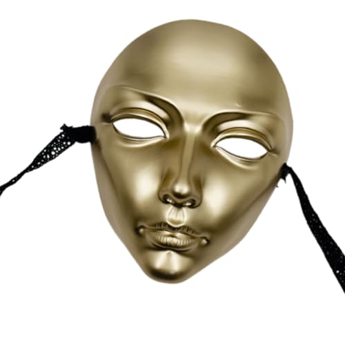 FackLOxc Farbe Malen Gesicht Maske Vollgesichtsmaske Maskerade Maske Halloween Cosplay Für Frauen Männer Maskerade Halloween Party von FackLOxc