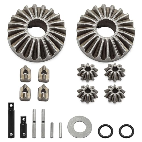 FackLOxc Fernbedienungsauto Zahnradbaugruppe Für 1/10 & 1/8 LKW Ersatzversorgungsversorgungen Auto Achsen Autodarstellung FackLOxc Fernbedienungsauto Zahnradbaugruppe Für 1/10 & 1/8 LKW Ersatzversorgungsversorgungen Auto Achsen Autodarstellung von FackLOxc
