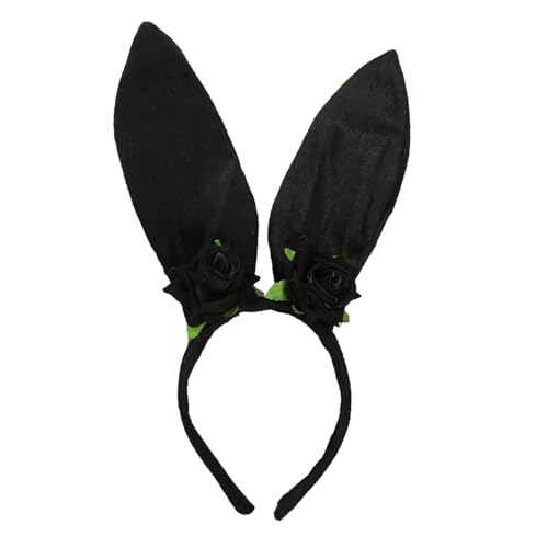 FackLOxc Frühlingsthema Bunnies Ohrhaarhoop Für Ostertag Anime Bunnies Mädchen Stirnband Carnivals Party Hairhoop All Kopfstück von FackLOxc