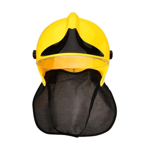 FackLOxc Kinder-Feuerwehrmann-Hut, Feuerwehrmann-Kostüm, Feuerwehrhelm, Halloween-Verkleidung, Requisiten, lustige Partyhüte von FackLOxc