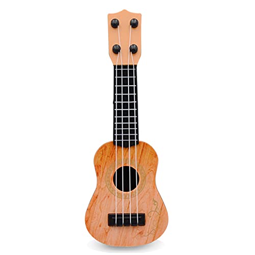 Gitarre Spielzeug 4 Saiten Mini Kinder Musikinstrumente Pädagogische Lernspielzeug Für Kleinkind Anfänger Gelb Mini Gitarre Spielzeug Kinder Gitarre Spielzeug 4 Saiten Kinder Musikinstrumente 4 von FackLOxc