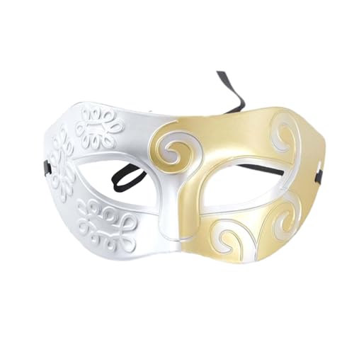 Maskerade-Augenmaske für Damen und Herren, Halloween, Karneval, Maskerade, Augenmaske, Kostüm, Zubehör, halbes Gesicht von FackLOxc