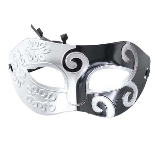 Maskerade-Augenmaske für Damen und Herren, Halloween, Karneval, Maskerade, Augenmaske, Kostüm, Zubehör, halbes Gesicht von FackLOxc