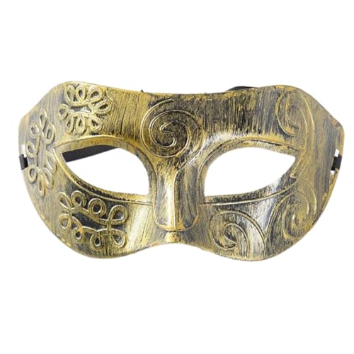 Maskerade-Augenmaske für Damen und Herren, Halloween, Karneval, Maskerade, Augenmaske, Kostüm, Zubehör, halbes Gesicht von FackLOxc