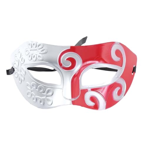 Maskerade-Augenmaske für Damen und Herren, Halloween, Karneval, Maskerade, Augenmaske, Kostüm, Zubehör, halbes Gesicht von FackLOxc