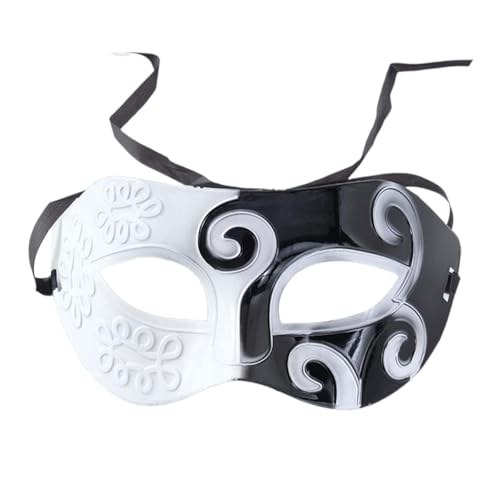 Maskerade-Augenmaske für Damen und Herren, Halloween, Karneval, Maskerade, Augenmaske, Kostüm, Zubehör, halbes Gesicht von FackLOxc