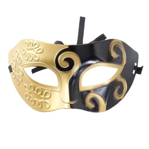 Maskerade-Augenmaske für Damen und Herren, Halloween, Karneval, Maskerade, Augenmaske, Kostüm, Zubehör, halbes Gesicht von FackLOxc