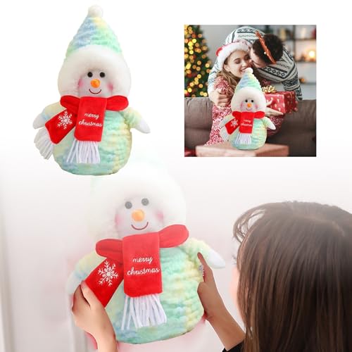 Factorys Christmas Weihnachten Weihnachtsschal Schneemann Puppe Weihnachtsschmuck Weihnachten Schneemann Puppe Puppe Weihnachtsschmuck (B, 35cm) von Factorys