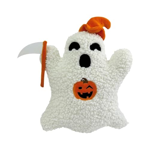 Factorys Halloween-Kissen, Halloween-Kürbis-Dekorationen, Dekokissen, gefülltes geformtes Kissen, weiche Kissen für Halloween-Dekor (A, 20) von Factorys