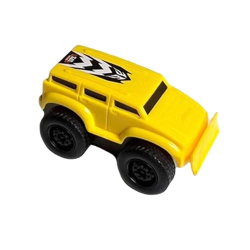 Factorys Toy Auto-Spielzeugauto, zum Zurückziehen, Trägheitsspielzeugauto, Stressabbau-Autospielzeug für Kinder ab 3 Jahren (Yellow, 11cm) von Factorys