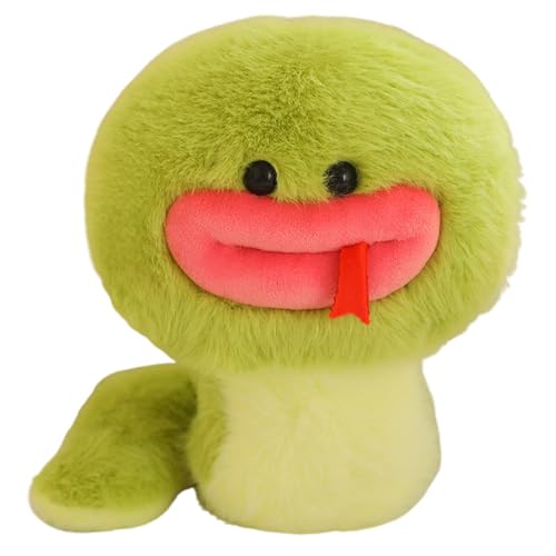 Factorys Valentine's Day Kleine Puppe Kinderspielzeug Puppe Das Jahr des Maskottchens Kleine grüne Parodie (A, 20cm) von Factorys