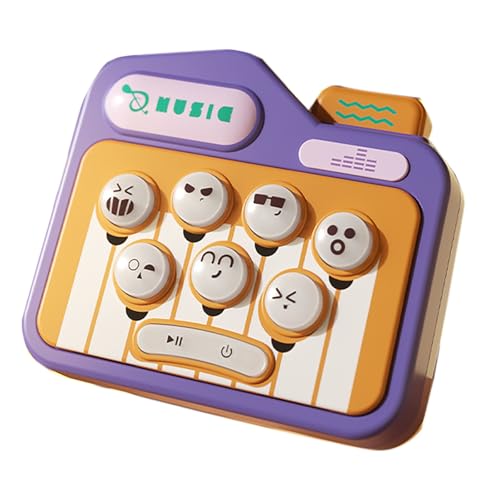 Sensory Fidget Spielzeug für Kinder, Quick Push Spiel Pop Handheld-Spiel, schnelle Puzzle-Spielmaschine, Push-Bubble-Stress-Spielzeug, Geschenk für Jungen, Mädchen, Teenager (Klavier) von Factorys