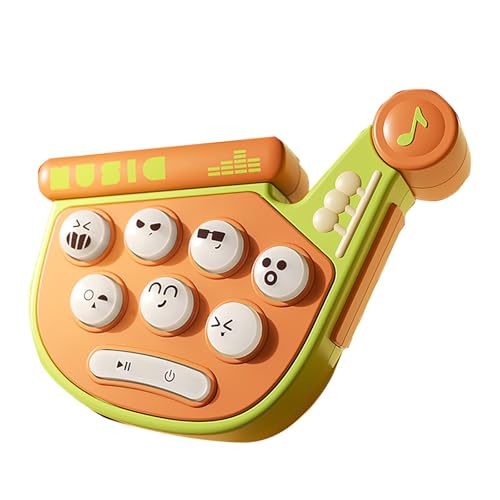 Sensory Fidget Spielzeug für Kinder, Quick Push Spiel Pop Handheld-Spiel, schnelle Puzzle-Spielmaschine, Push-Bubble-Stress-Spielzeug, Geschenk für Jungen, Mädchen, Teenager (Saxophon) von Factorys