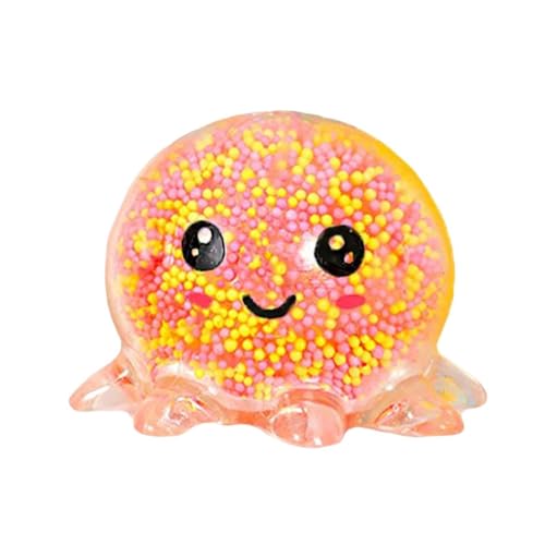 Stressbälle, Anti Stress Bälle, Anti Stress Spielzeug, Quetschen Spielzeug,Stressball Quetschball Stressabbau Spielzeug, Squishy Balls für Kinder Erwachsene (1pc Oktopus) von Factorys