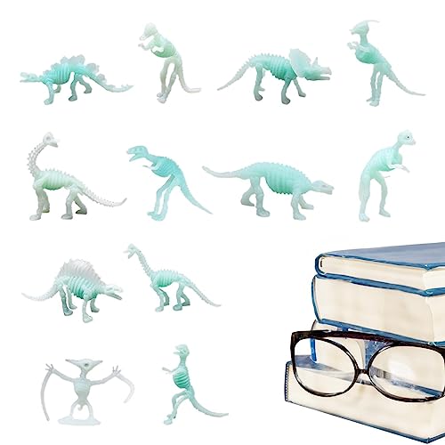 FacynMini Dinosaurier, Dinosaurier, die im Dunkeln leuchten | Einzigartiges Lernspielzeug, Dinosaurier, PVC, Tierstatue Simulation für Frauen, FacynMini Dinosaurier, Dinosaurier, die im Dunkeln leuchten | Einzigartiges Lernspielzeug, Dinosaurier, PVC, Tierstatue Simulation für Frauen, von Facynde