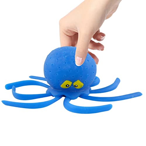 Oktopus-Quetschbälle - Squeeze Octopus Water Balls Jelly | Tragbares, waschbares Kneifspielzeug für Jungen/Mädchen/Frauen/Männer, Leichter, wasserdichter Zappelball für Zuhause, Schule von Facynde