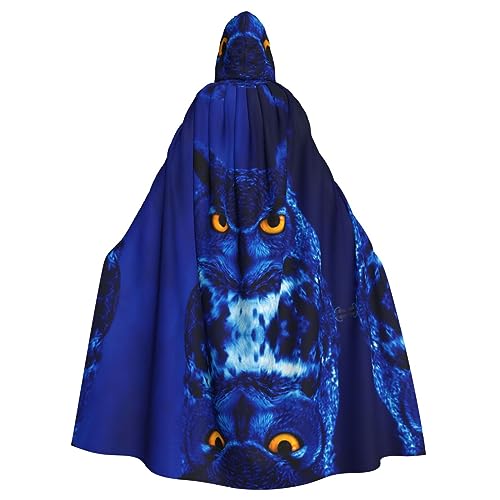Blaue Eule, Unisex, mit Kapuze, Halloween-Umhang, Cosplay, Halloween, Weihnachten, Kostüme, für Erwachsene Blaue Eule, Unisex, mit Kapuze, Halloween-Umhang, Cosplay, Halloween, Weihnachten, Kostüme, für Erwachsene von Faduni