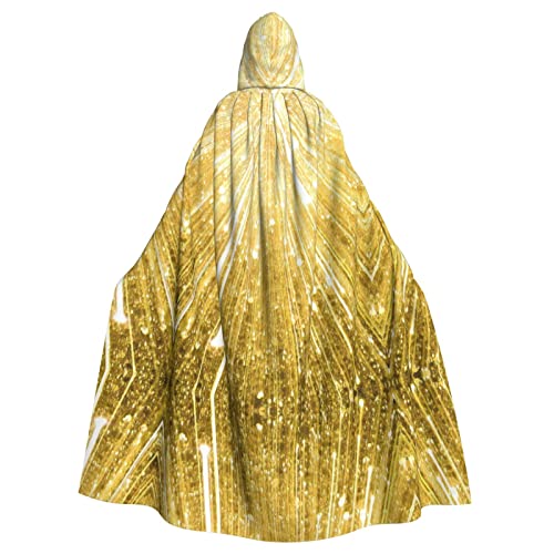 Gold Bling Unisex Kapuze Halloween Umhang Cosplay Halloween Weihnachten Verkleidung Kostüme für Erwachsene Gold Bling Unisex Kapuze Halloween Umhang Cosplay Halloween Weihnachten Verkleidung Kostüme für Erwachsene von Faduni