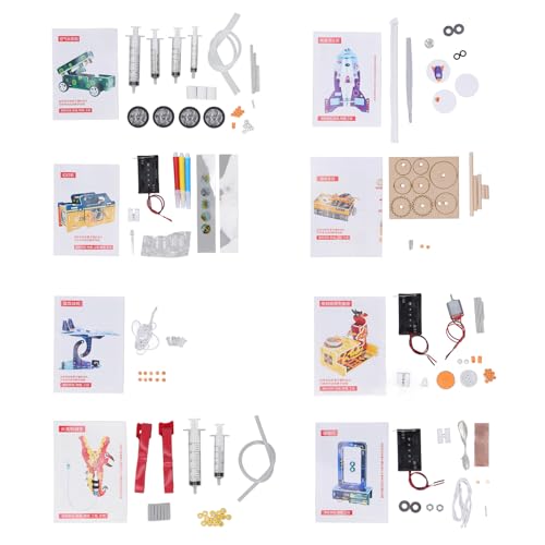 Steam Kit, Kids Science Kit, Praktisches Lernen, Vollständige Accessoires, STEM -Bildung, Zuverlässige Material von Fafeicy