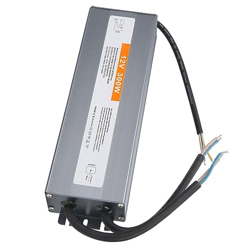 Ultradünne wasserdichte Schaltnetzversorgung, IP67 300W 170-250V AC LED-Antrieb für Hohe Effizienzleistung mit Aluminiumlegierungsmaterial, Anodierter Oberfläche (DC12V) von Fafeicy