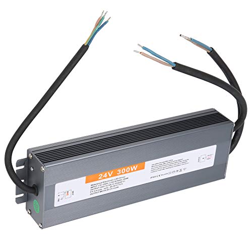 Ultradünne wasserdichte Schaltnetzversorgung, IP67 300W 170-250V AC LED-Antrieb für Hohe Effizienzleistung mit Aluminiumlegierungsmaterial, Anodierter Oberfläche (DC24V) von Fafeicy