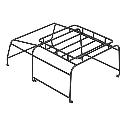 Fafeims 1/10 RC Dachträger Gepäckträger Verteidiger D90 Kompatibel, Verbesserung der Simulationseffekt Praktische Teile Maximieren den Speicherplatz von Fafeims