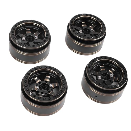 Fafeims 1,9 Zoll RC RC -Rollen Breadlock - Schwarze Elektrophorese 4PCs Zusammen Zur Modifikation des Autos von 1/10 Modell für Wettbewerbssimulationen Fafeims 1,9 Zoll RC RC -Rollen Breadlock - Schwarze Elektrophorese 4PCs Zusammen Zur Modifikation des Autos von 1/10 Modell für Wettbewerbssimulationen von Fafeims