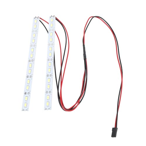 Fafeims 24 LEDs Aluminium -Legierung RC -Auto Chassis Licht, Hochhelligkeit Dekorative Lichtleiste, Geeignet für Verschiedene Modellautos, Einfache Installation, Verbesserte Visuelle Anziehungskraft Fafeims 24 LEDs Aluminium -Legierung RC -Auto Chassis Licht, Hochhelligkeit Dekorative Lichtleiste, Geeignet für Verschiedene Modellautos, Einfache Installation, Verbesserte Visuelle Anziehungskraft von Fafeims