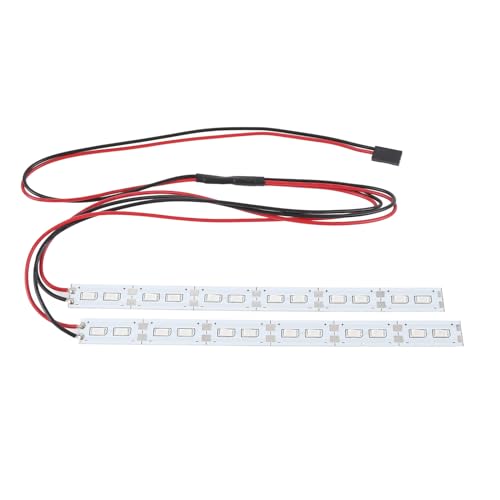 Fafeims 24 LEDs Aluminium -Legierung RC -Auto Chassis Licht, Hochhelligkeit Dekorative Lichtleiste, Geeignet für Verschiedene Modellautos, Einfache Installation, Verbesserte Visuelle Anziehungskraft Fafeims 24 LEDs Aluminium -Legierung RC -Auto Chassis Licht, Hochhelligkeit Dekorative Lichtleiste, Geeignet für Verschiedene Modellautos, Einfache Installation, Verbesserte Visuelle Anziehungskraft von Fafeims